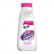 Течен препарат Vanish Oxi Action Crystal White 450ml против петна върху бели дрехи
